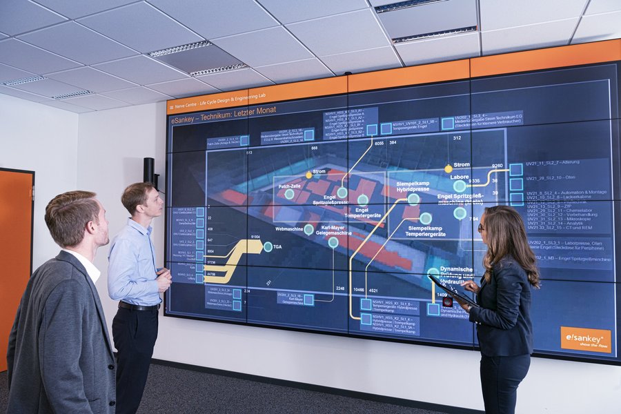 Lebenszyklusorientierte Multimaterialbauteile: Entwicklung nachhaltiger Lösungen in der Smart Factory im Life Cycle Design & Engineering Lab.